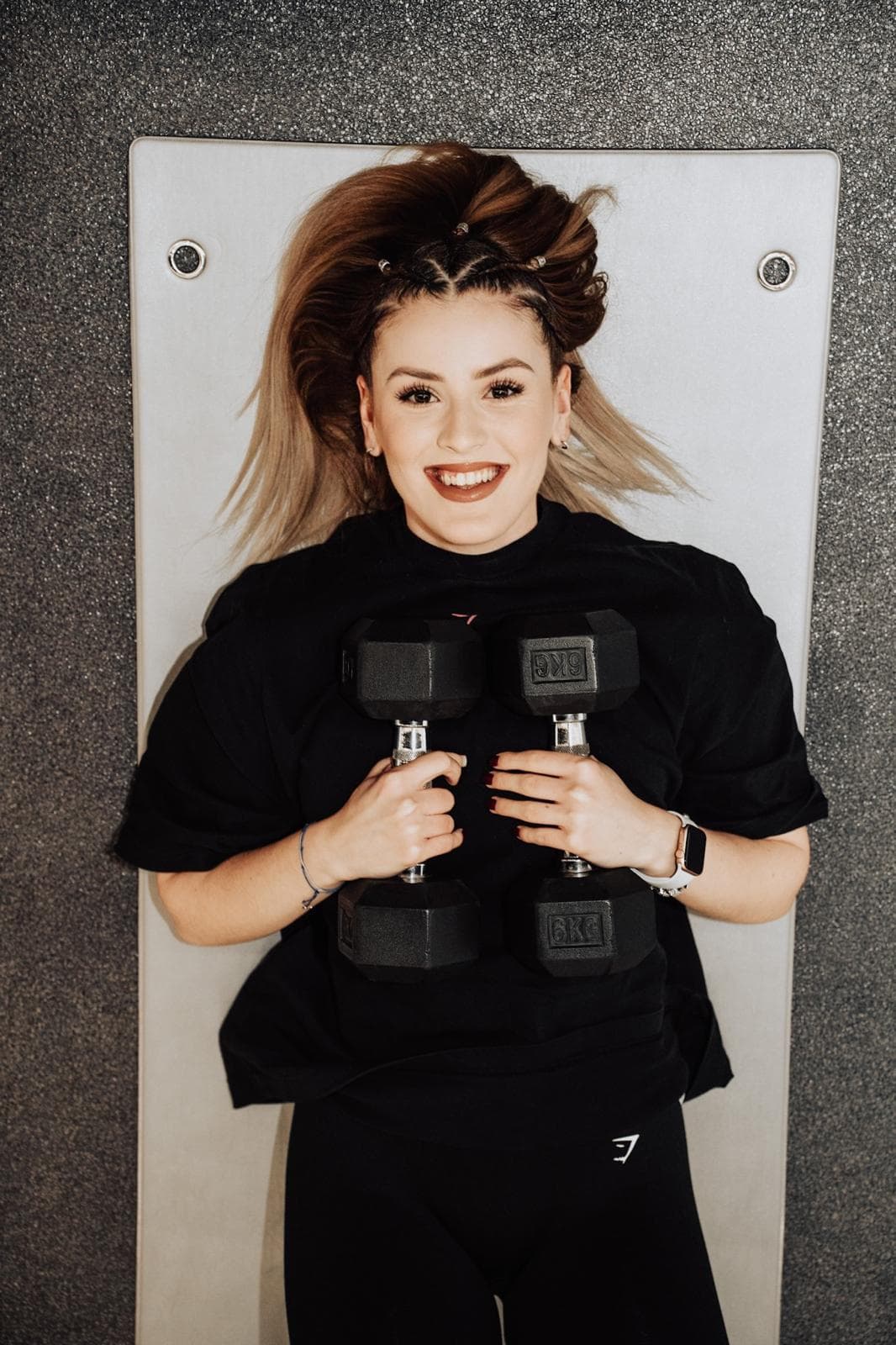 Julija Sliško, trenerica move4love, u teretani